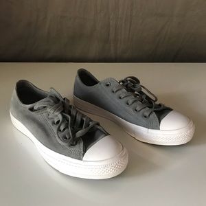 Gray Nubuck Converse